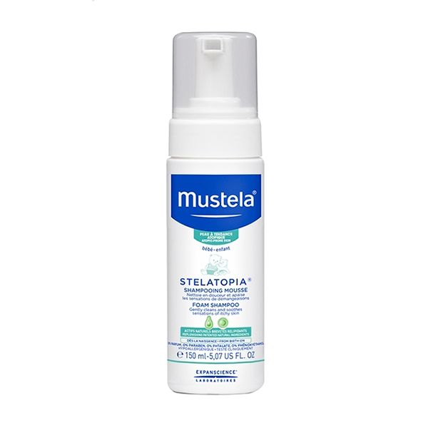 Mustela Bebe Pele Atópica Stelatopia Champô Espumoso 150ml