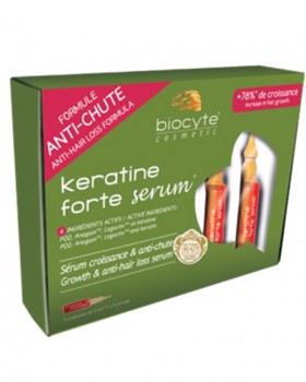Biocyte Keratine Forte Sérum Anti-queda - 9ml x5 Ampolas