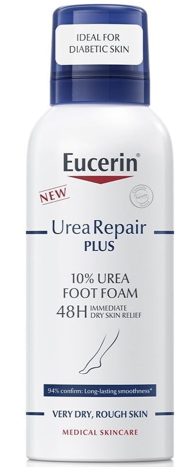 Eucerin UreaRepair Espuma de Pés Reparadora 10% Ureia 150ml