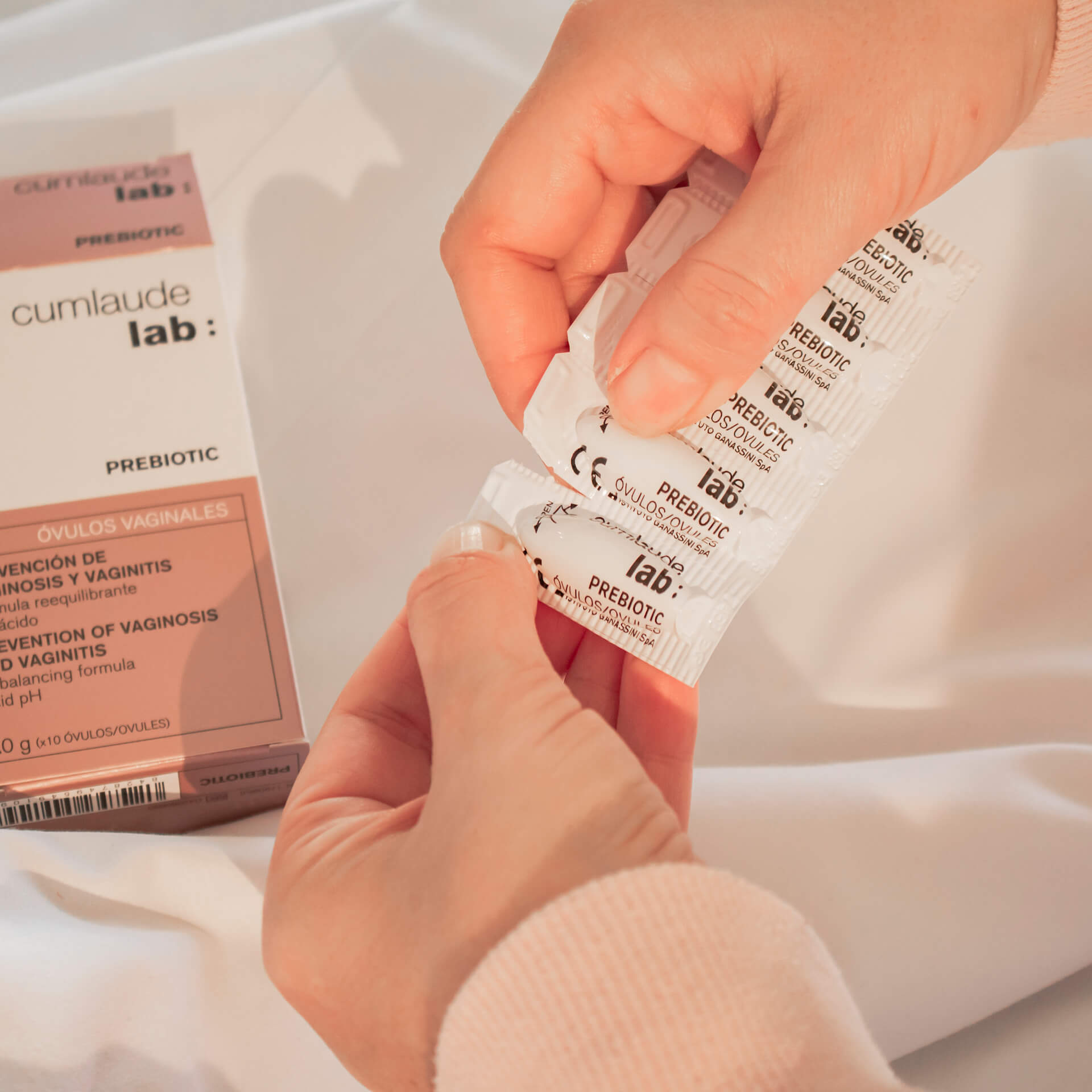 Cumlaude Prebiotic Óvulos vaginais 3G x10