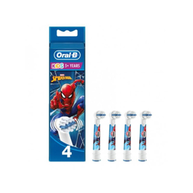 Recargas para Escova Elétrica Oral B Kids do Spiderman x4