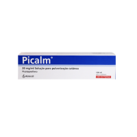 Picalm solução pulverizadora cutânea para contusões