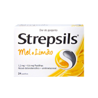 Strepsils Mel e limão para a garganta x36 pastilhas