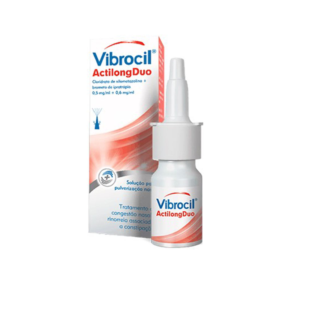 Vibrocil ActilongDuo (10mL), 0,5/0,6 mg/mL x 1 sol pulv nasal