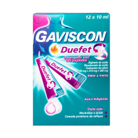 Gaviscon Duefet para Azia e Digestão x12 saquetas