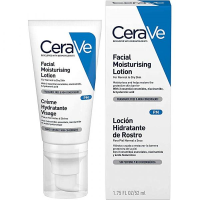 CeraVe Loção hidratante facial PM para pele normal a seca 52 ml