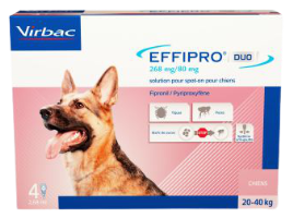 Effipro Pipetas para Cão 20-40kg