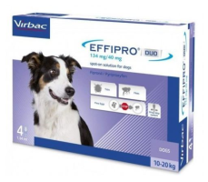 Effipro 4 Pipetas para Cao com 10-20kg 