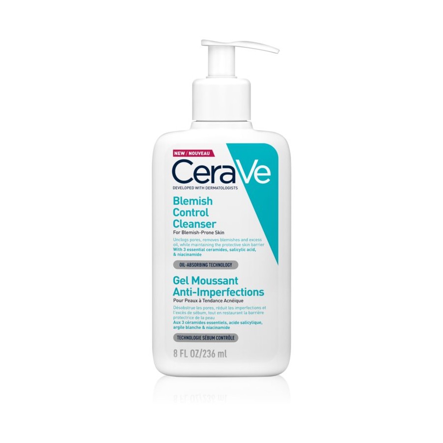 CeraVe Gel de Limpeza Controlo Imperfeições 236ml