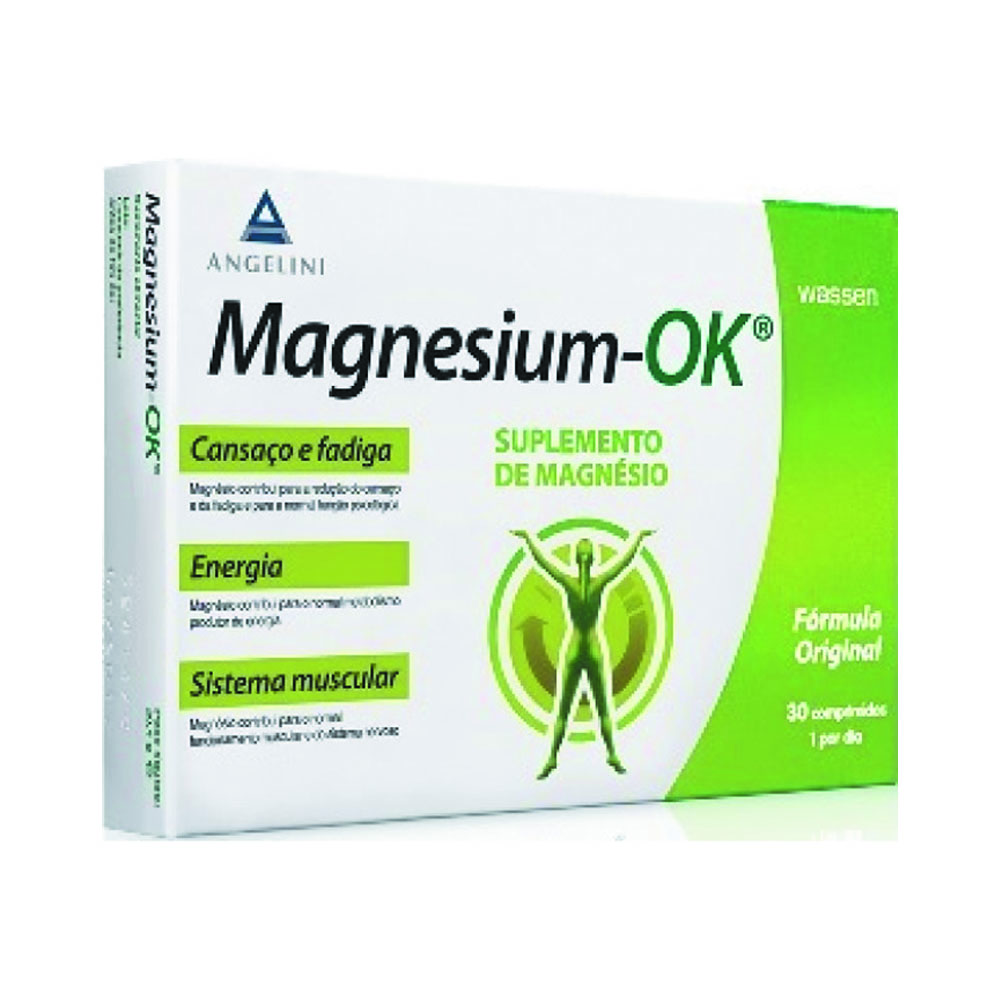 Magnesium Ok Suplemento x30 Comprimidos