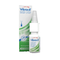 Vibrocil , 0.25 mg/ml + 2.5 mg/ml Frasco nebulizador 15 ml Sol inal neb
