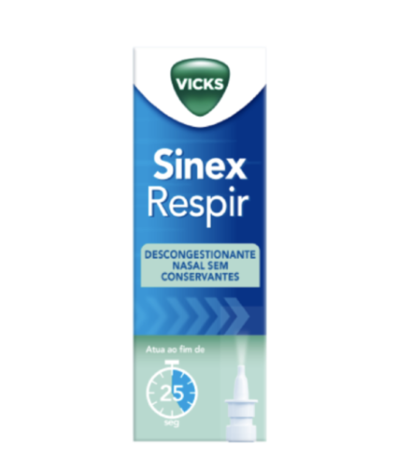 Vicks Sinex para a Congestão Nasal 10ml Solução de pulverização nasal