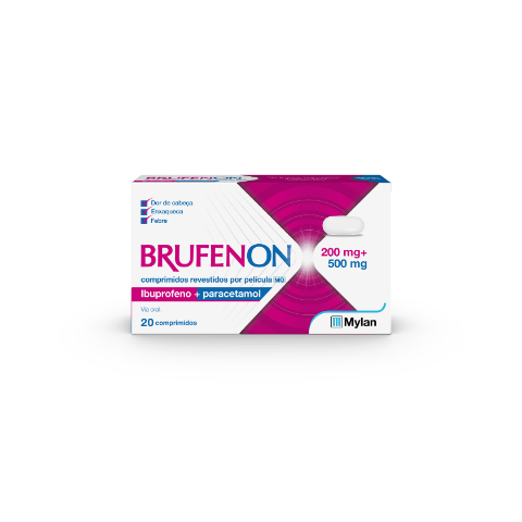 BrufenON MG 200mg + 500mg Blister x20 comprimidos