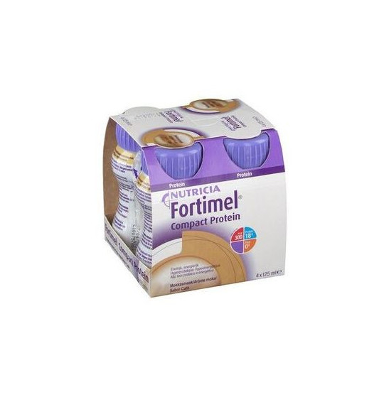 Fortimel Compact sabor a Café 125ml pack x4 garrafas