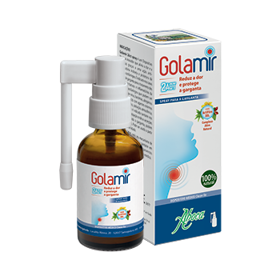 Golamir 2act em Spray reduz a dor e protege a garganta 30ml