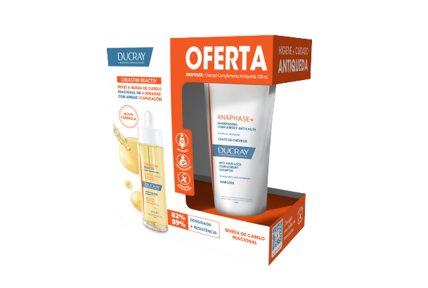 Ducray Creastim Loção Antiqueda 60ml + Oferta Champô 100ml