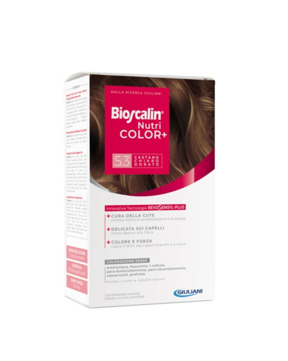 Bioscalin Nutri Color+ Coloração Cabelo Castanho 5.3