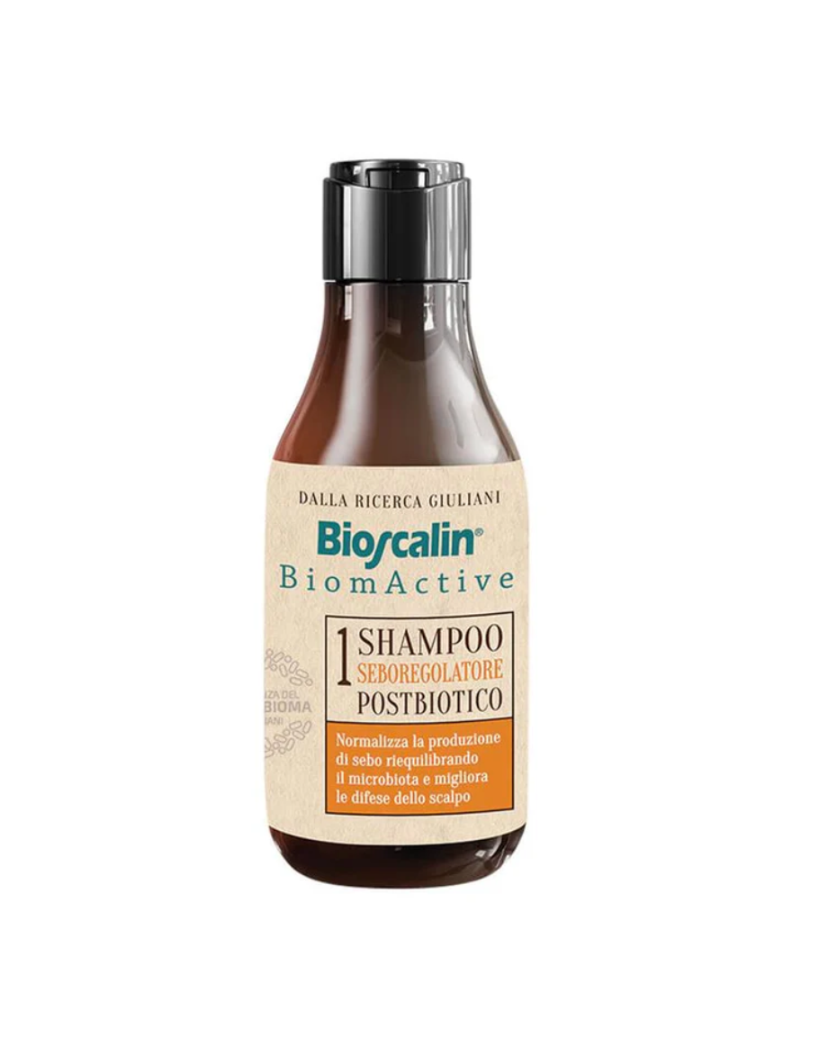 Bioscalin BiomActive Champô Pós-Biótico Seborregulador 200ml