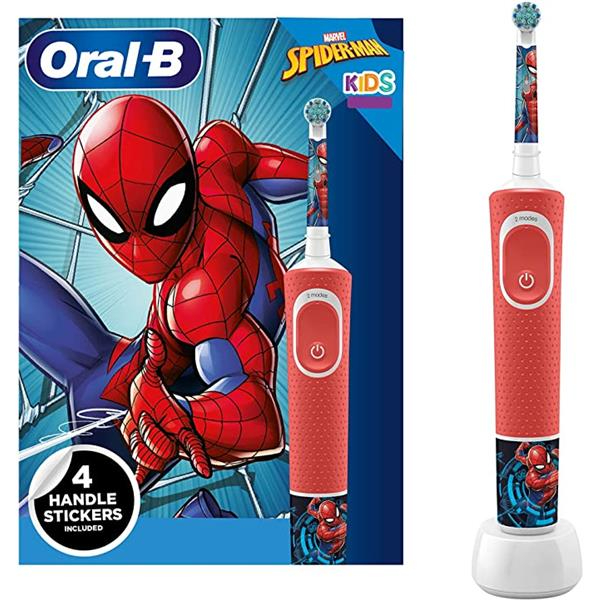 Oral B Kids Escova de Dentes Eléctrica do Spider Man + Est
