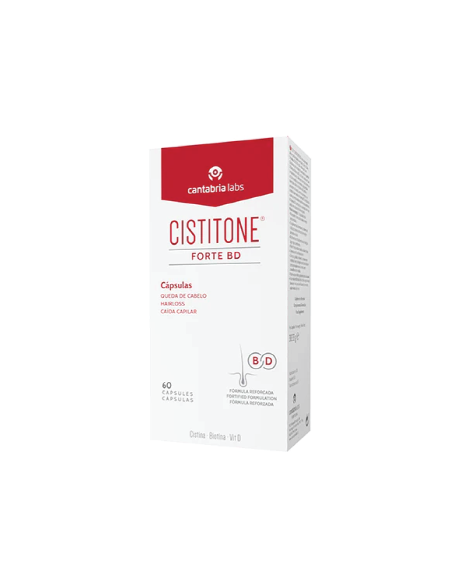 Cistitone Forte BD Queda de Cabelo 60 Cápsulas