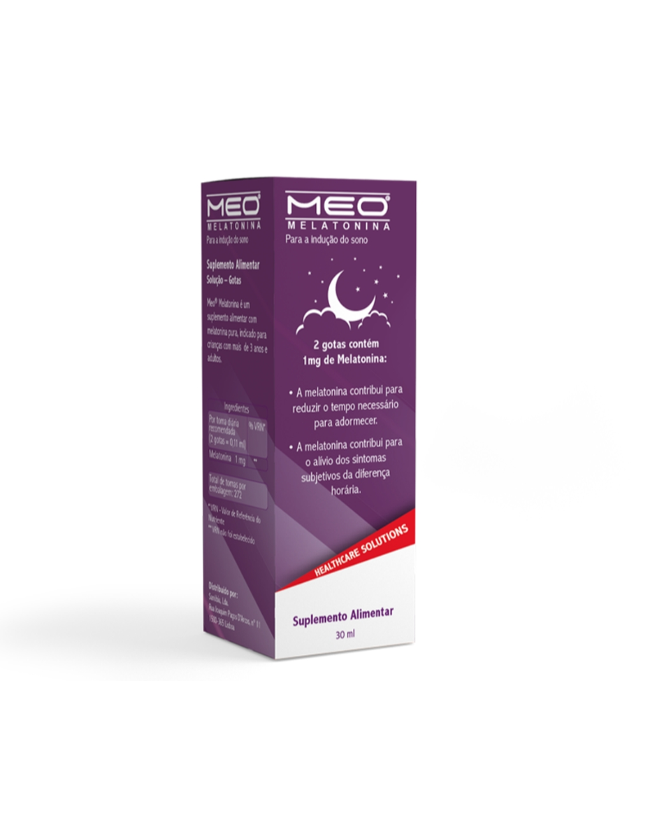 Meo Melatonina Solução Gotas 30ml