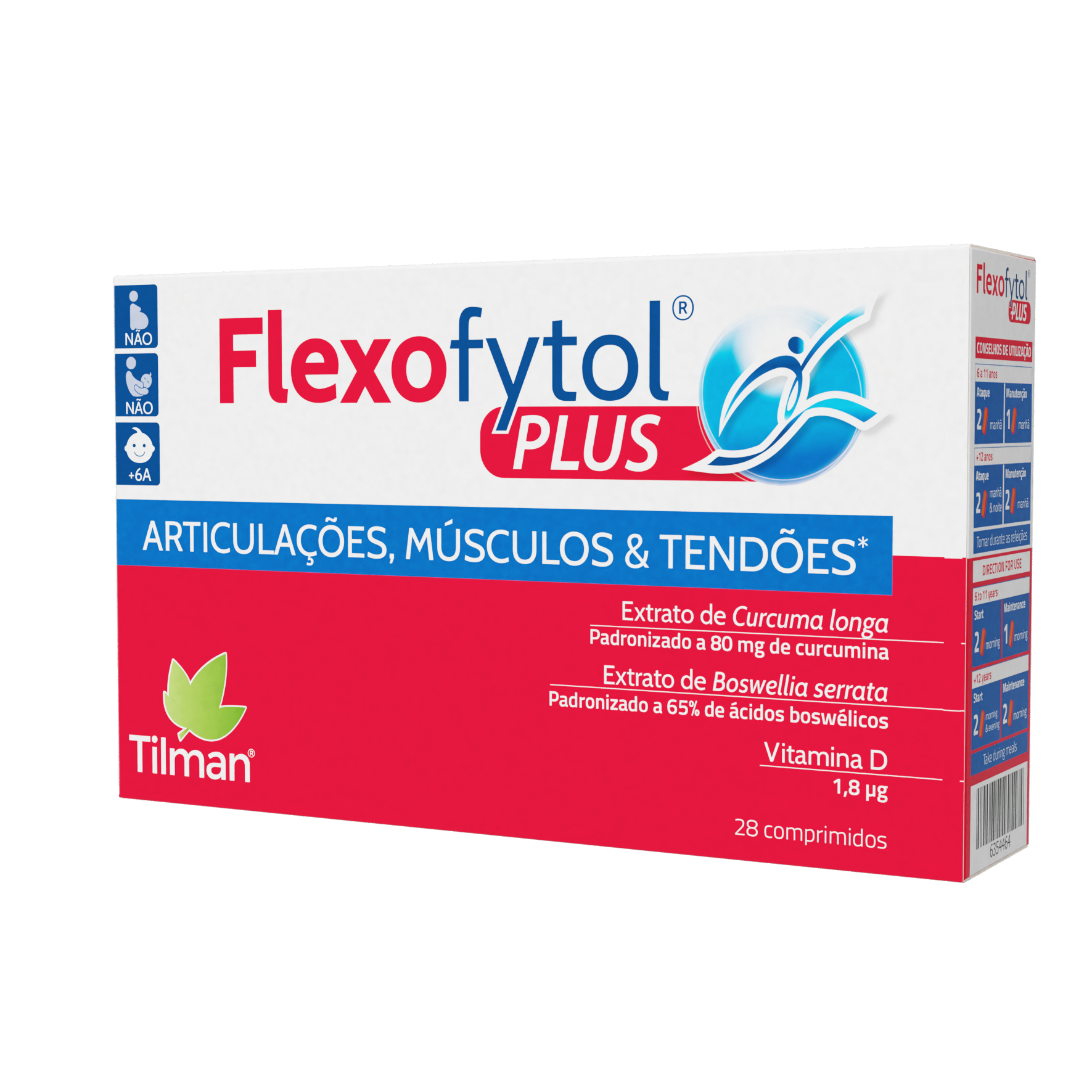 Flexofytol Plus para dores agudas x28 comprimidos