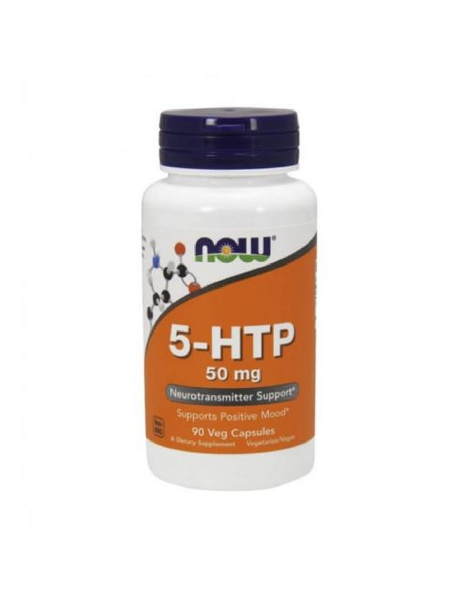 NOW 5-HTP 50mg 90 Cápsulas