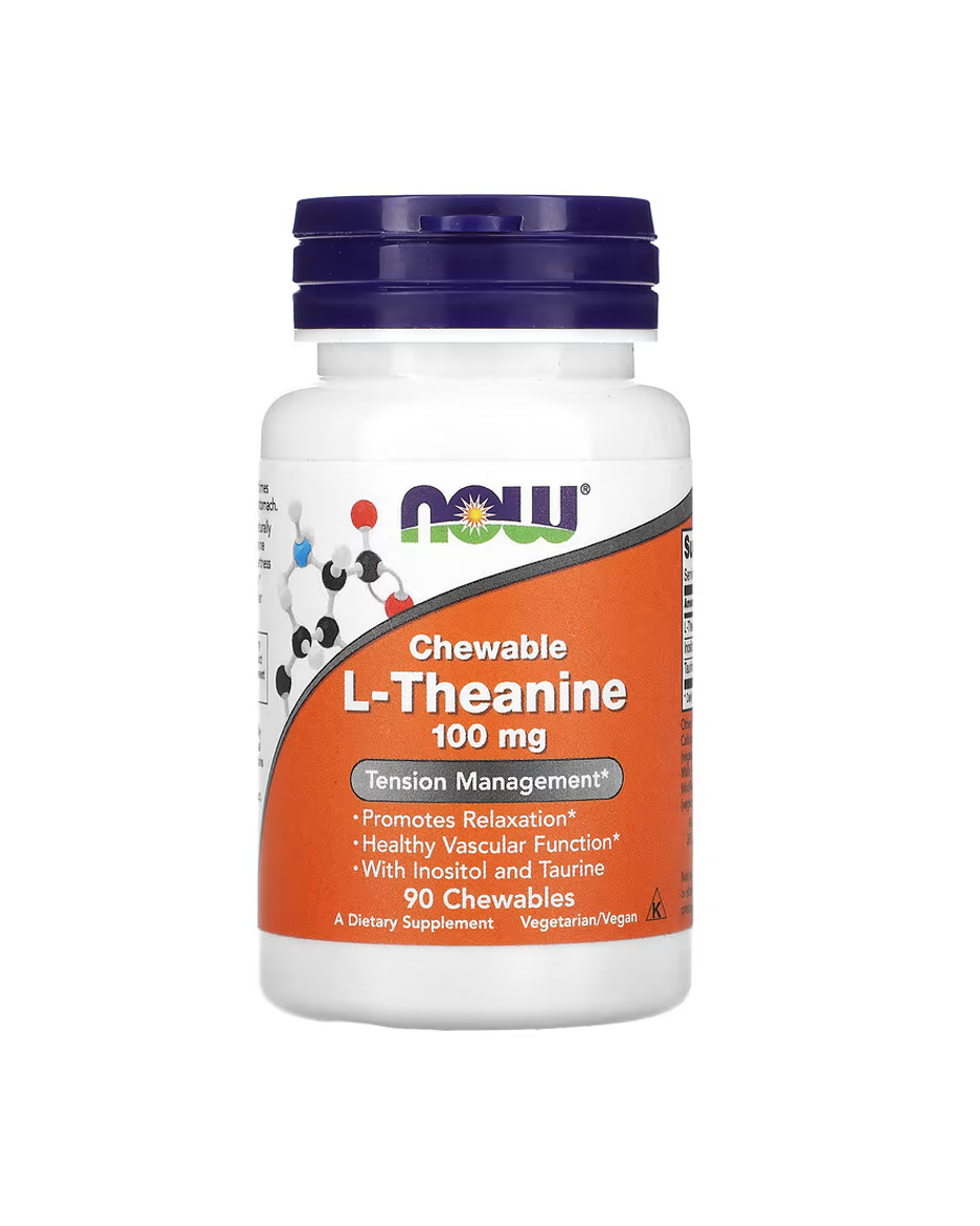 NOW L-Theanine 100mg 