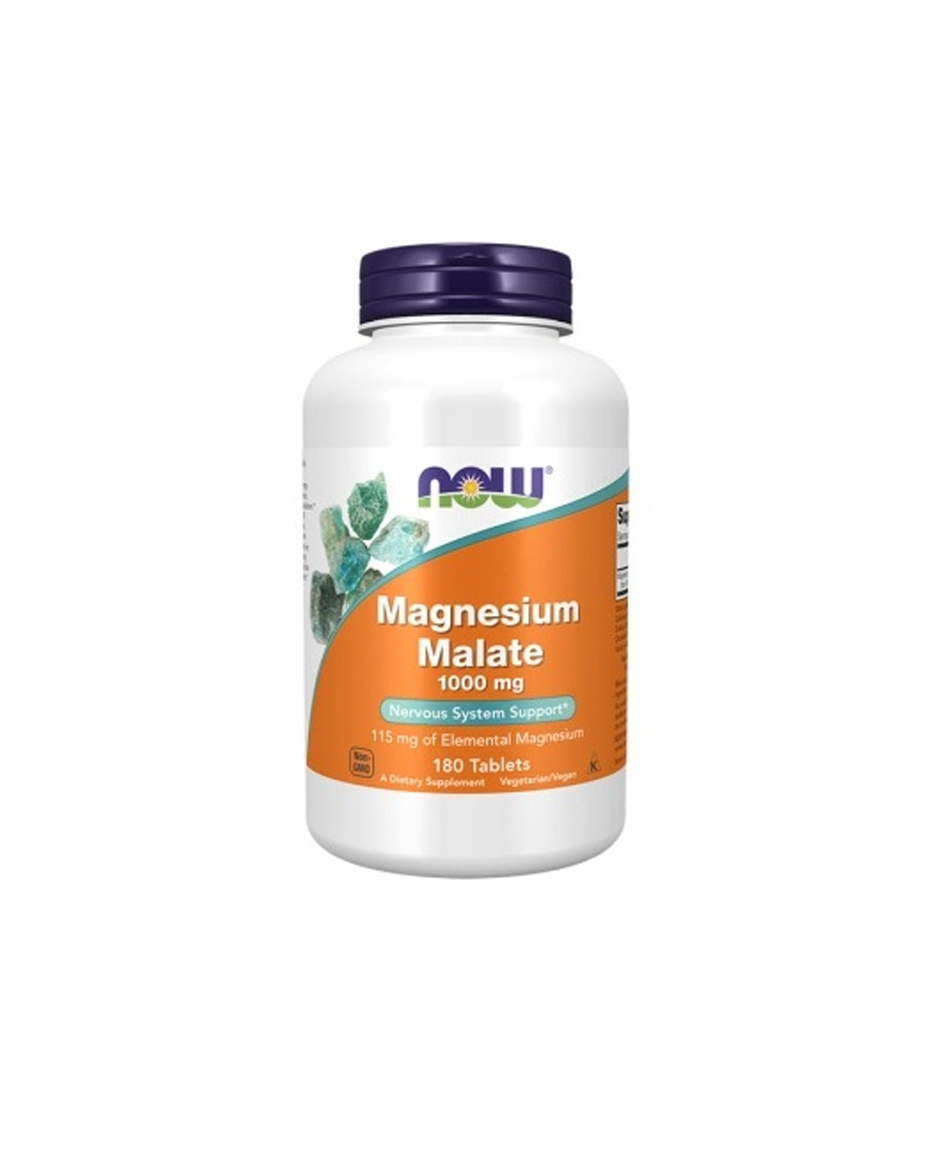 NOW Magnesium Citrate 90 Comprimidos | Saúde Muscular e Óssea