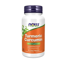 NOW Turmeric Curcumin 60 Cápsulas