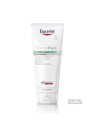 Eucerin Dermopure Triplo Efeito Creme Corpo 200 ml