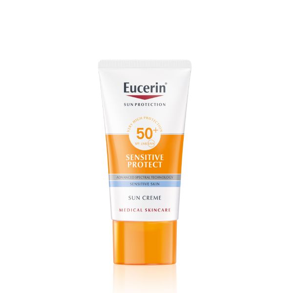 Eucerin Solar Sensitive Protetor Creme Rosto FPS50+ 50ml