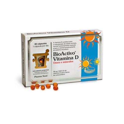 Bioactivo Vitamina D Capsx80 cáps(s)